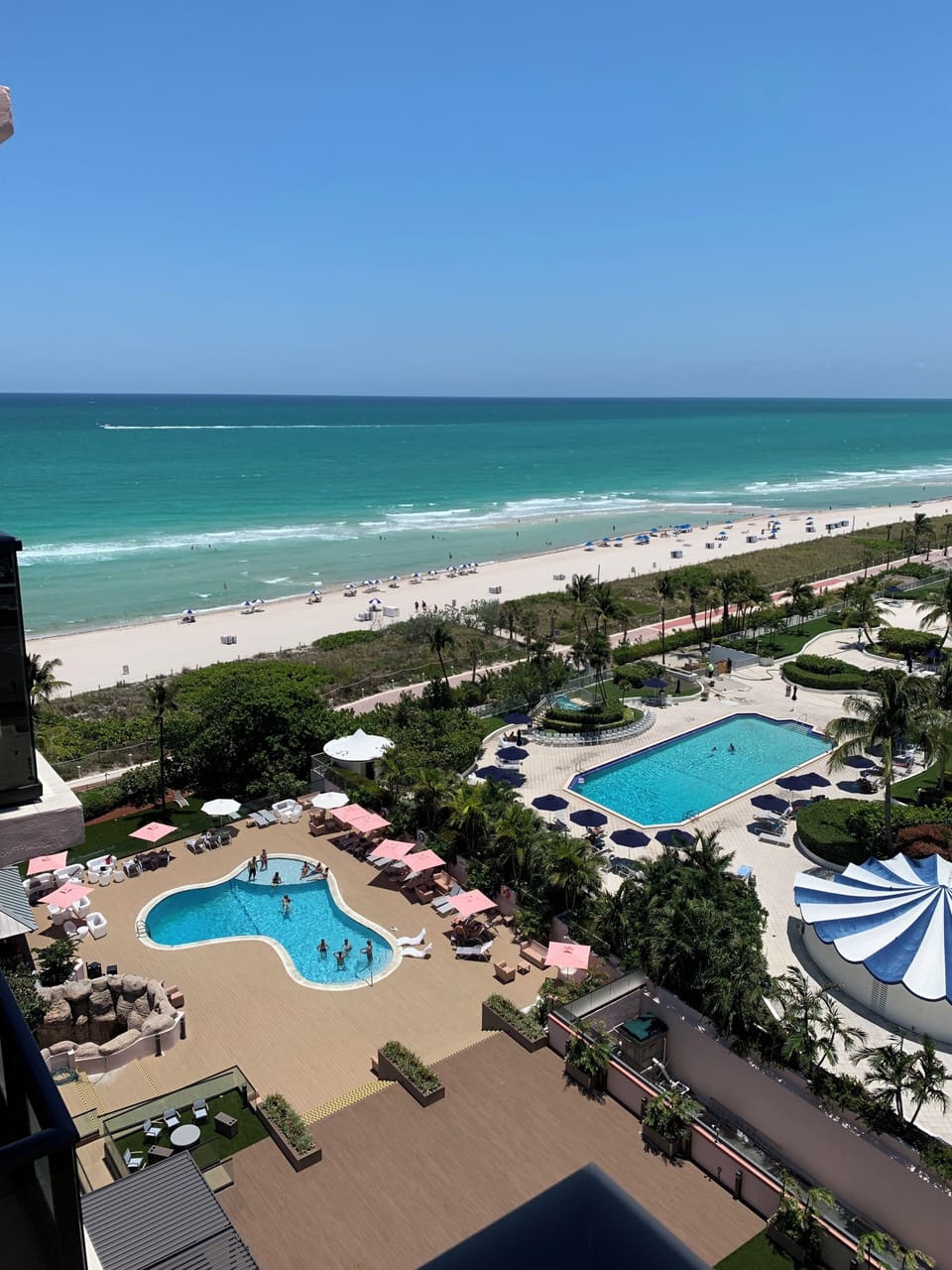 View from balcony