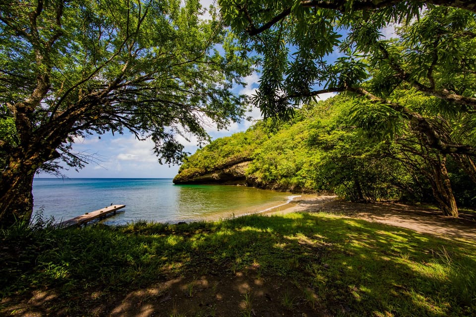 Beach only two minutes from Brogan Villa