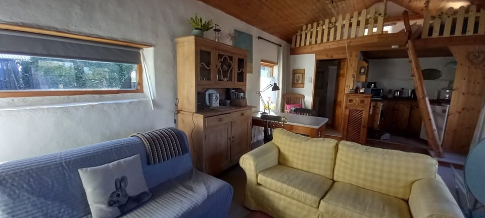 Pull out bed in main room