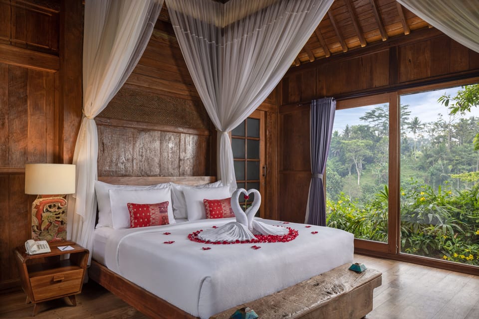 Deluxe Villa, 1 Bedroom, Hill View (Wooden House) | Minibar, in-room safe, individually decorated, individually furnished