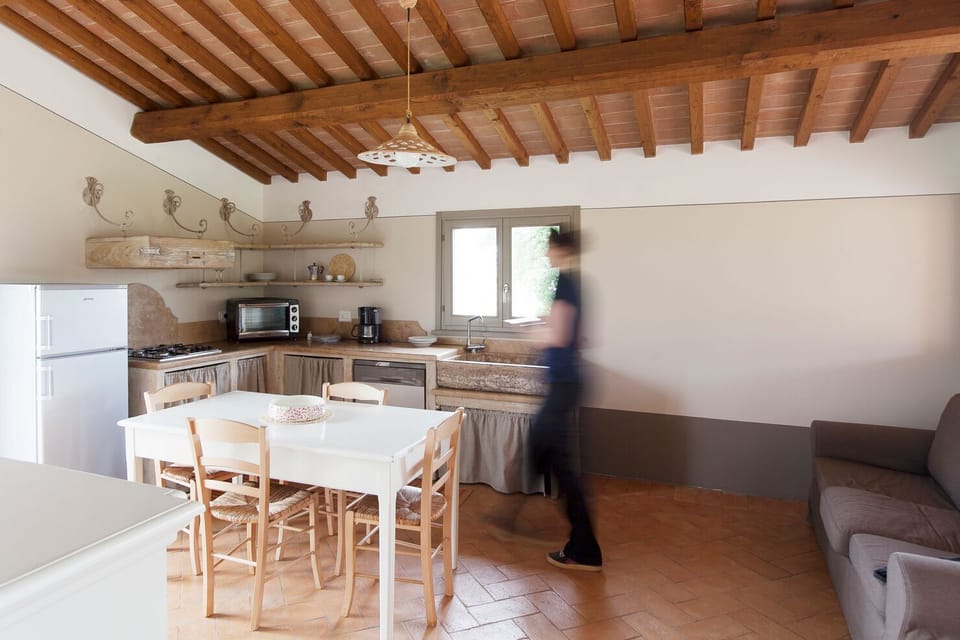 Superior Apartment, Patio, Park View | Private kitchen | Full-size fridge, microwave, stovetop, cookware/dishes/utensils