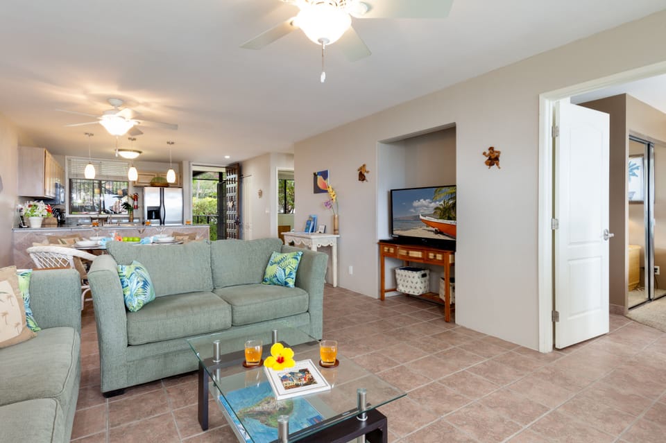 Living Area inside Country Club Villas 219