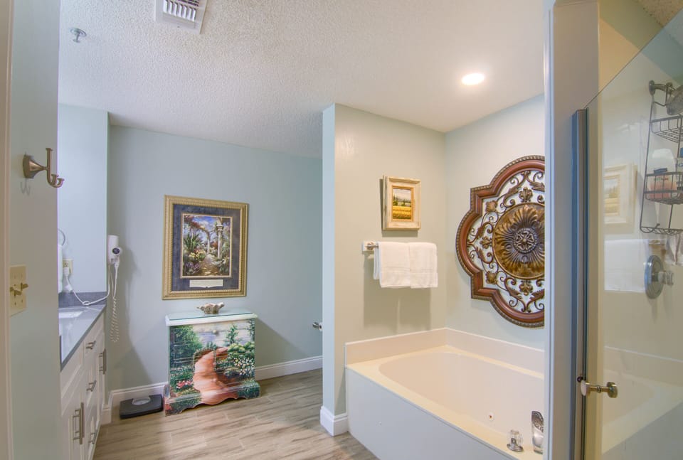 Master bathroom