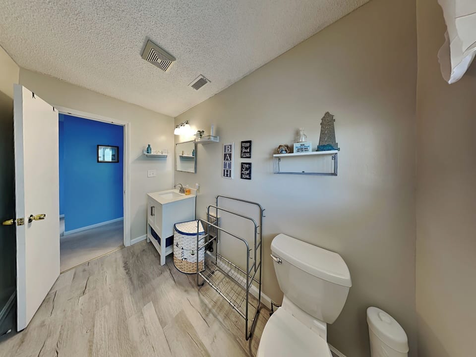 Newly Remodeled Bathroom - Shower/Tub Combo, Hallway Access