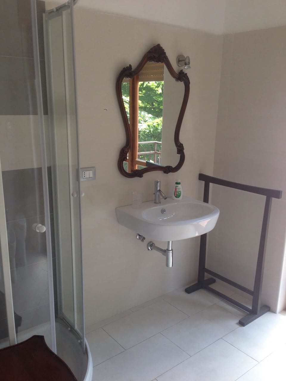 Family Triple Room, Terrace | Bathroom | Shower, hair dryer, bidet