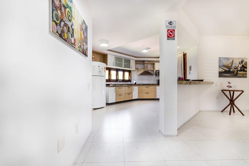 Fridge, microwave, stovetop, electric kettle