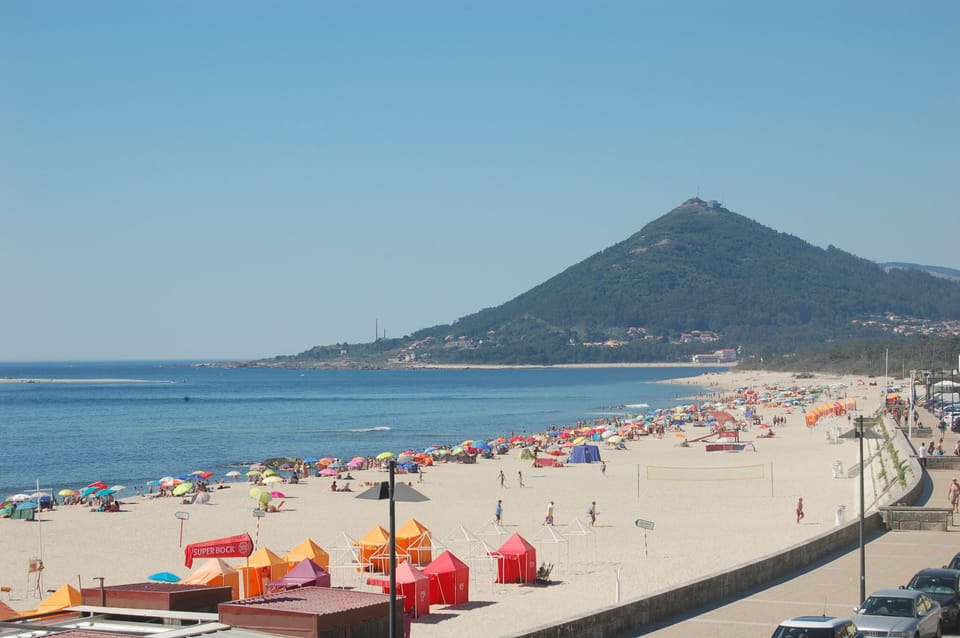 Beach of Moledo (view from the apartment)