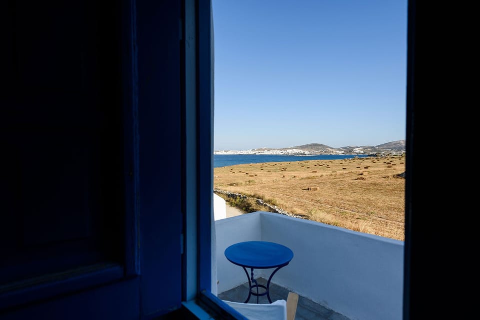 View from the bedroom balcony