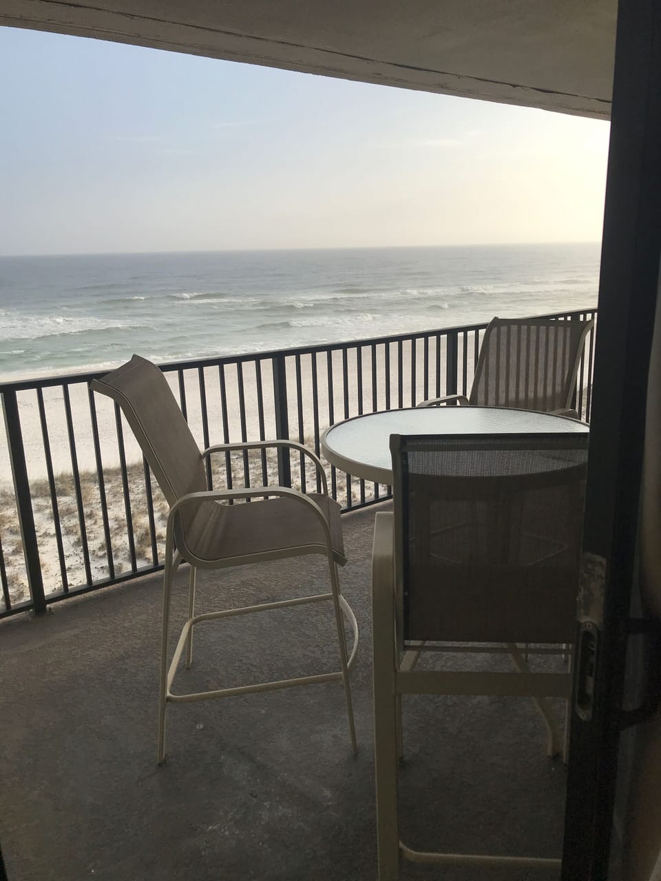 Outside balcony 