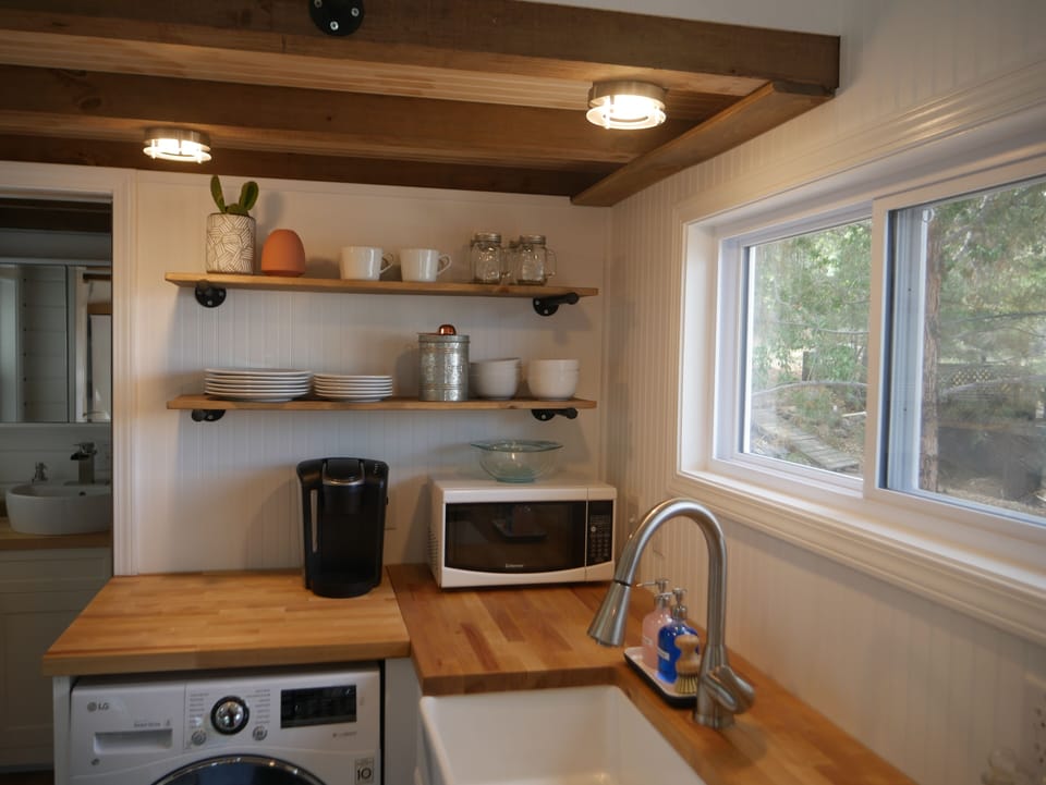 Farm sink.