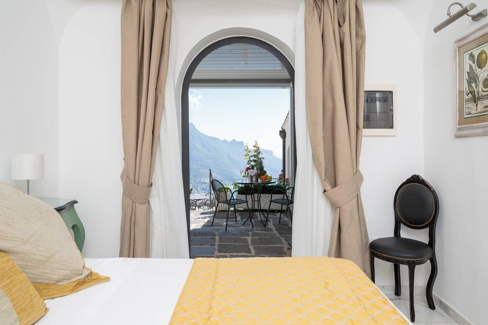 Superior Double Room, Terrace, Sea View | Premium bedding, minibar, in-room safe, individually decorated