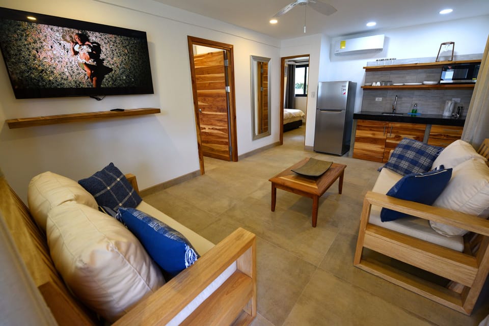 Living room area for bedrooms #1 and #2