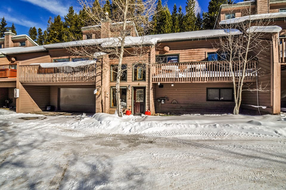 Exterior to the townhouse