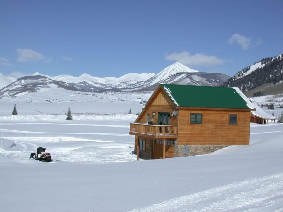 House in winter