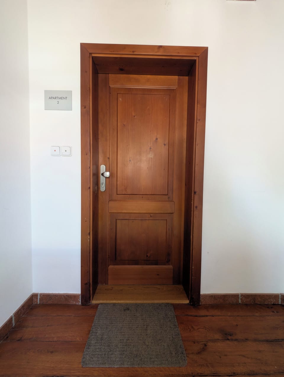 Interior entrance