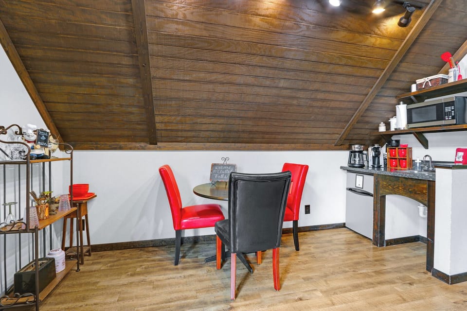 Designated dining area
