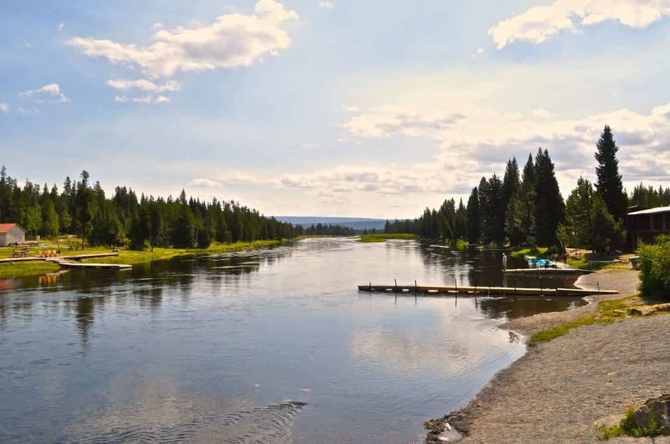 Enjoy the beautiful surroundings of Island Park nearby your cabin.