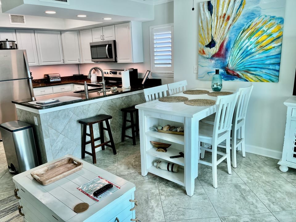 Dining Table and Kitchen
