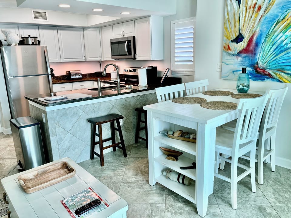 Dining Table and Kitchen
