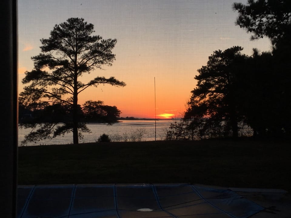 Sunsets over Old Plantation Creek
