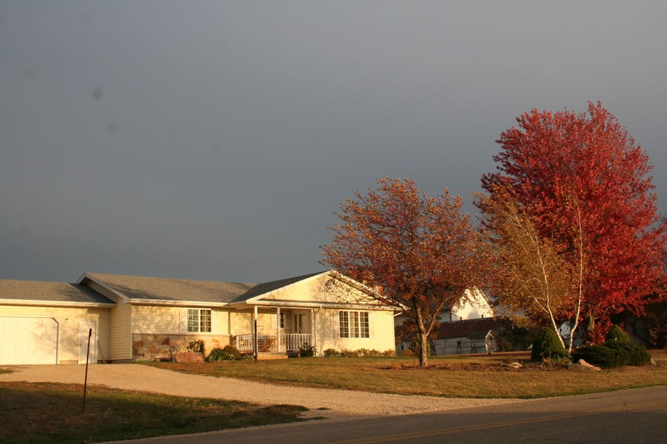 Attached garage