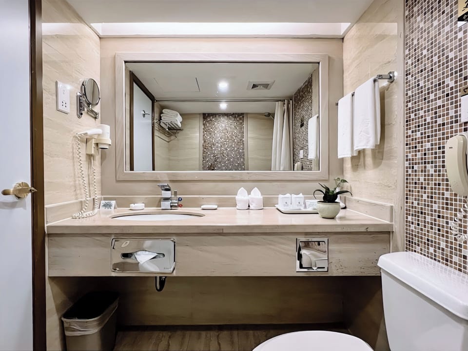 Basic Twin Room, 1 Bedroom | Bathroom | Shower, free toiletries, hair dryer, slippers