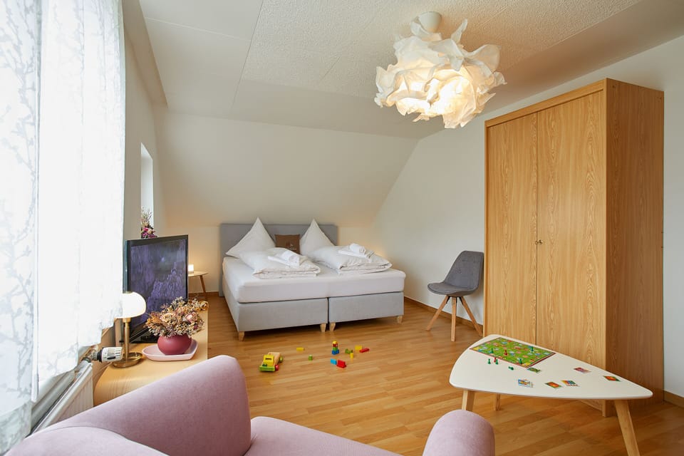 Comfort Apartment | Desk, laptop workspace, iron/ironing board, free WiFi