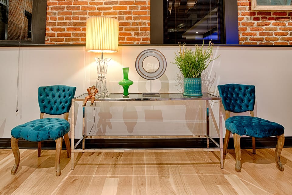 Beautiful decor touches with a sense of humor