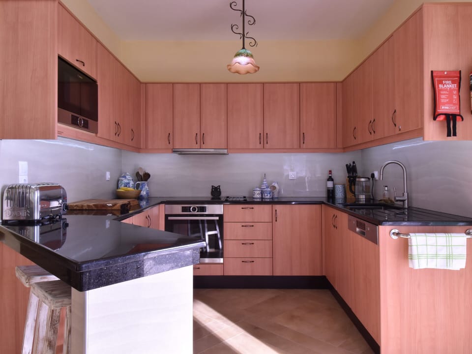 The remodelled kitchen - all new appliances for 2018.  A chef's dream - trust me