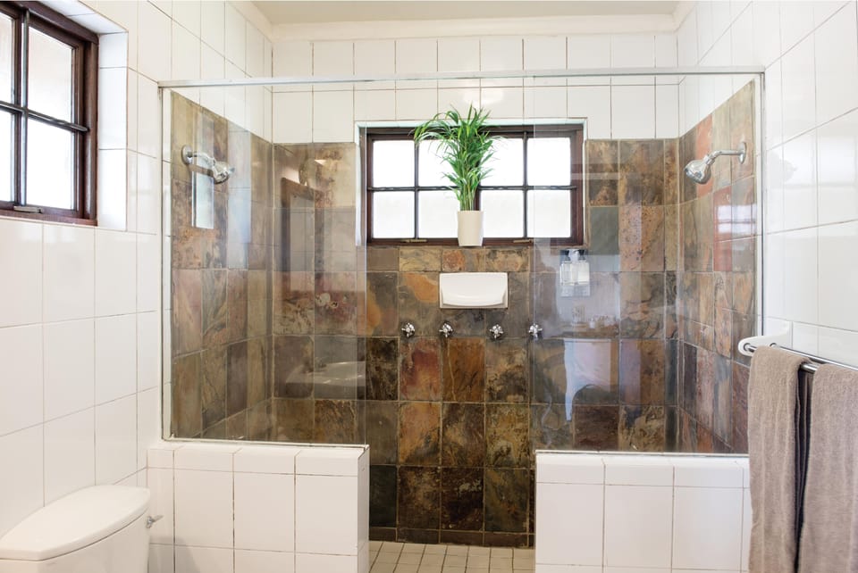 Standard Room, Courtyard Area | Bathroom shower