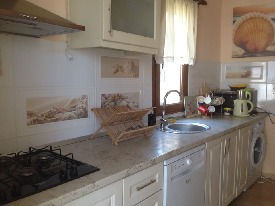 Standard Apartment, 1 Bedroom, Balcony, Partial Sea View | Private kitchen