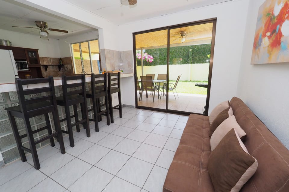 Luxury House, 2 Bedrooms | Living area | 42-inch flat-screen TV with cable channels, TV
