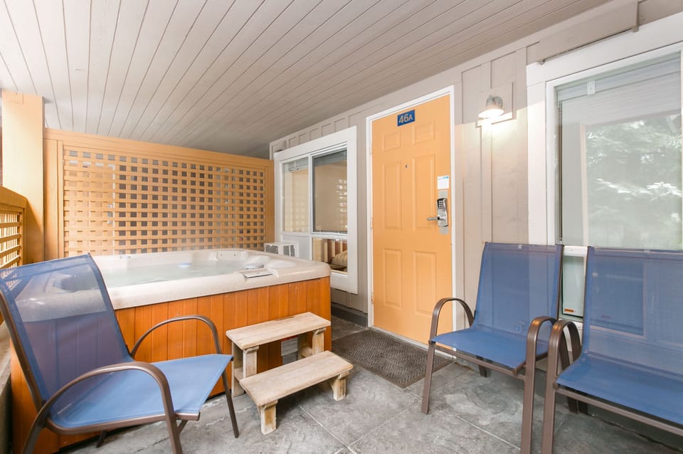 “Beautiful property in the heart of Whistler. The Private hot tu