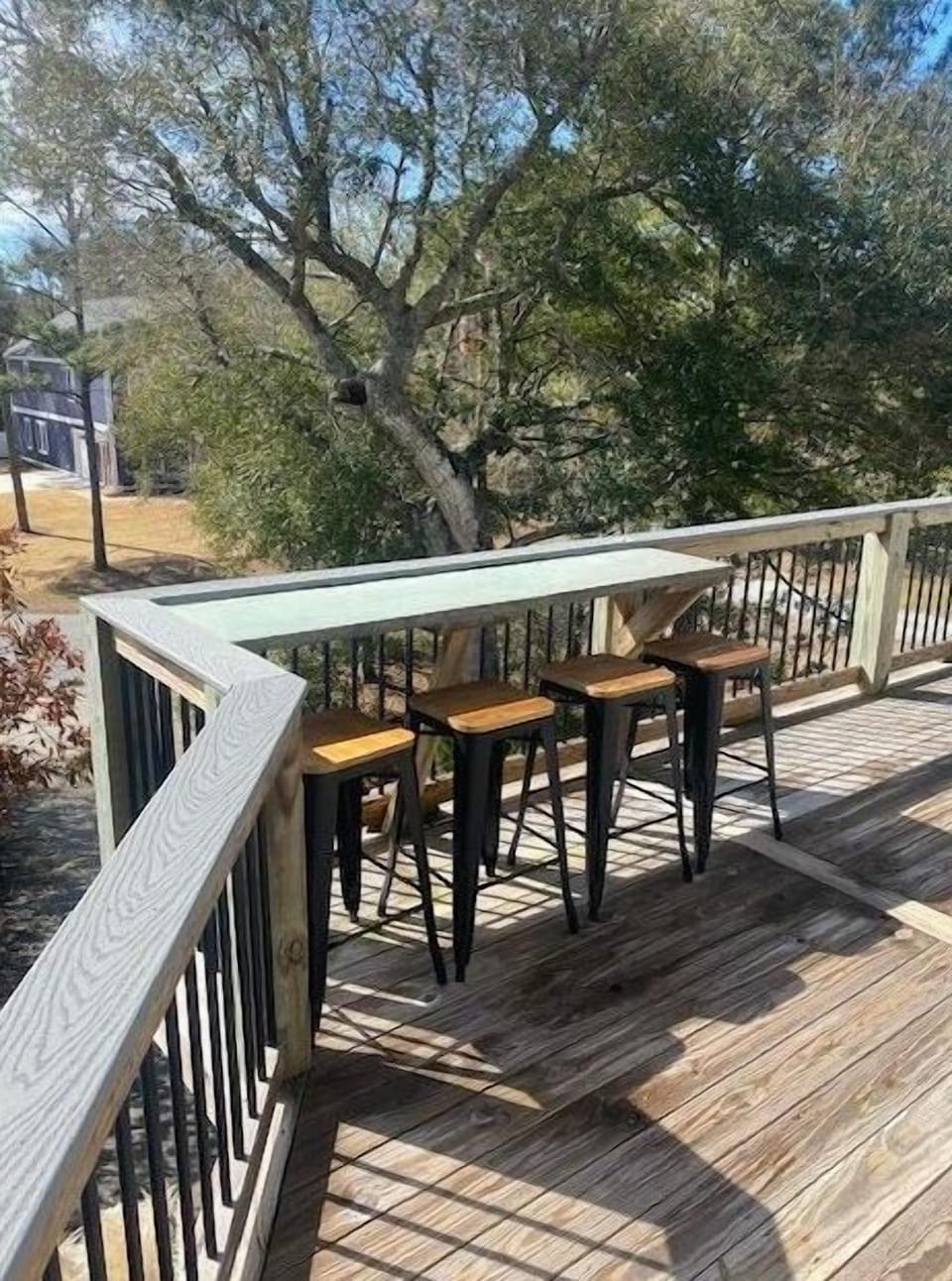 deck off living room