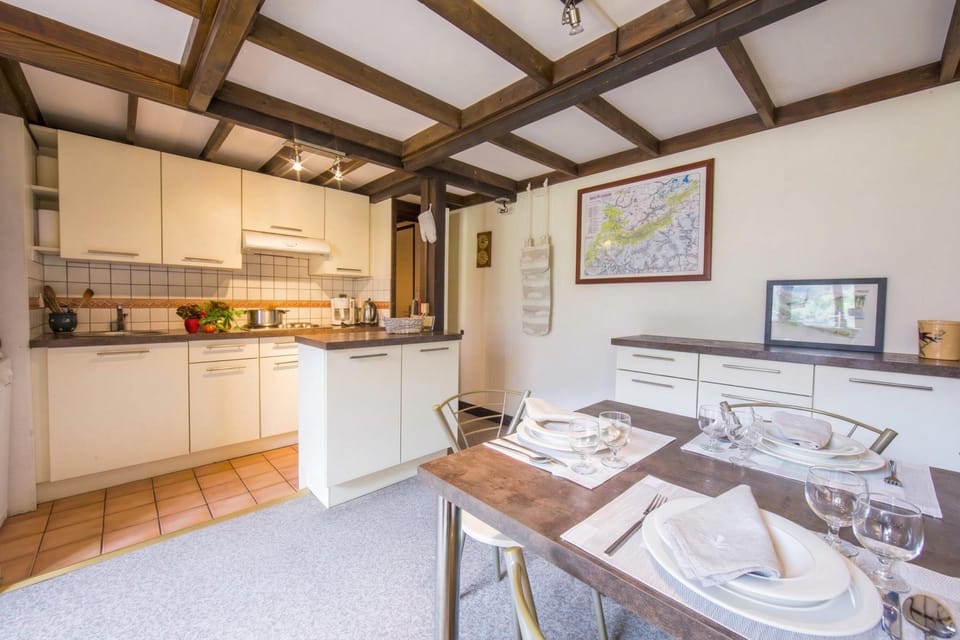 Kitchen and dining area