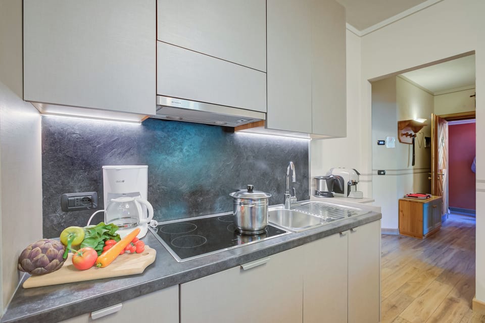 Kitchen and dining area