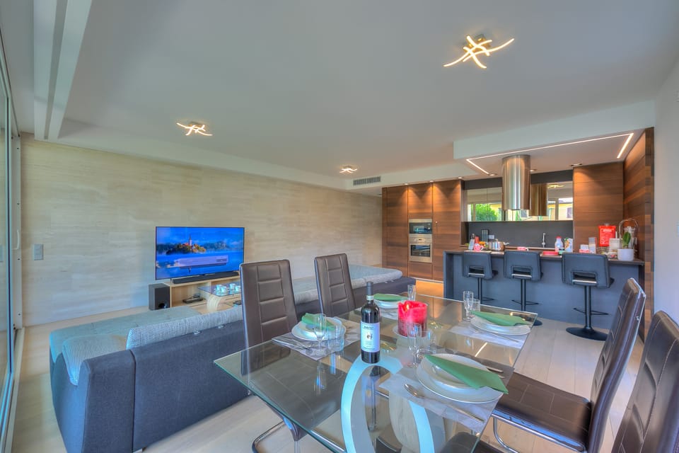 Living and dining room