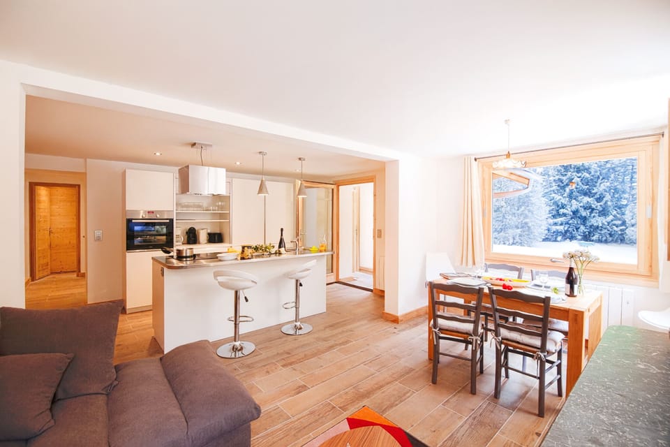 Living and dining room