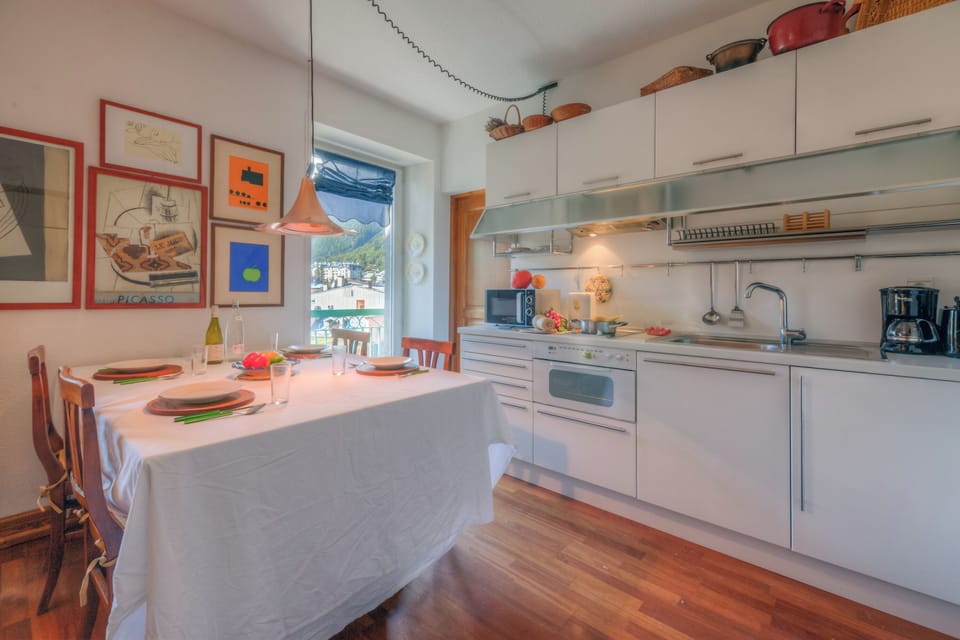 Kitchen and dining area