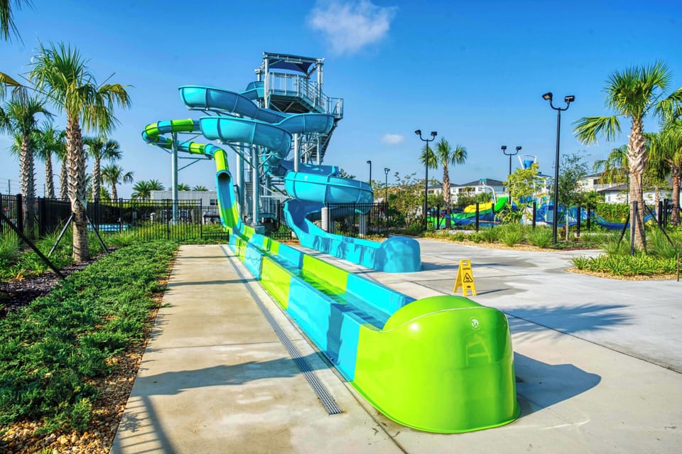 The Retreat Club at ChampionsGate water slide