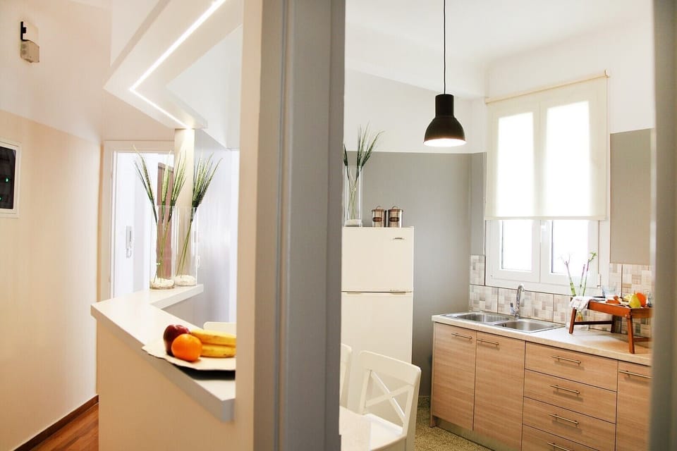 Penthouse Apartment Zeus | Private kitchen | Coffee/tea maker