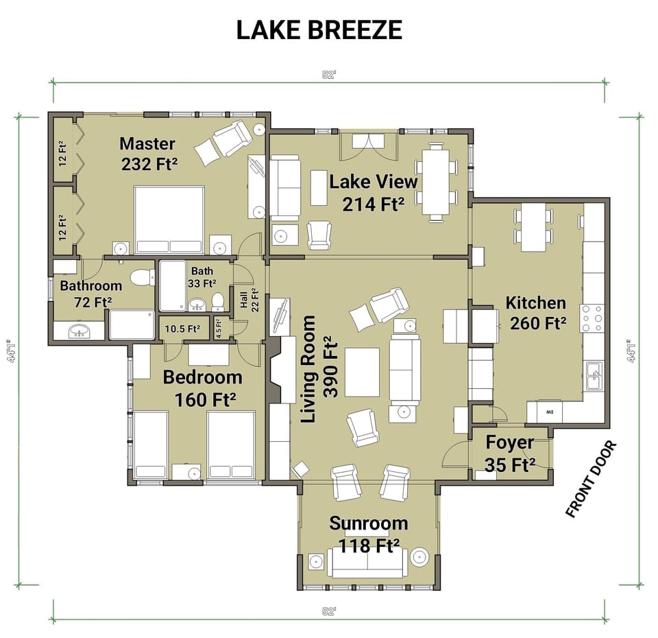 Lake Breeze Floorplan