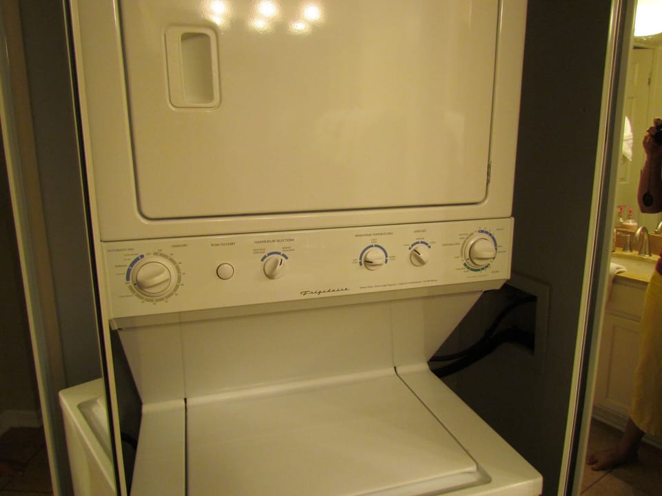 Private Washer/dryer in the condo