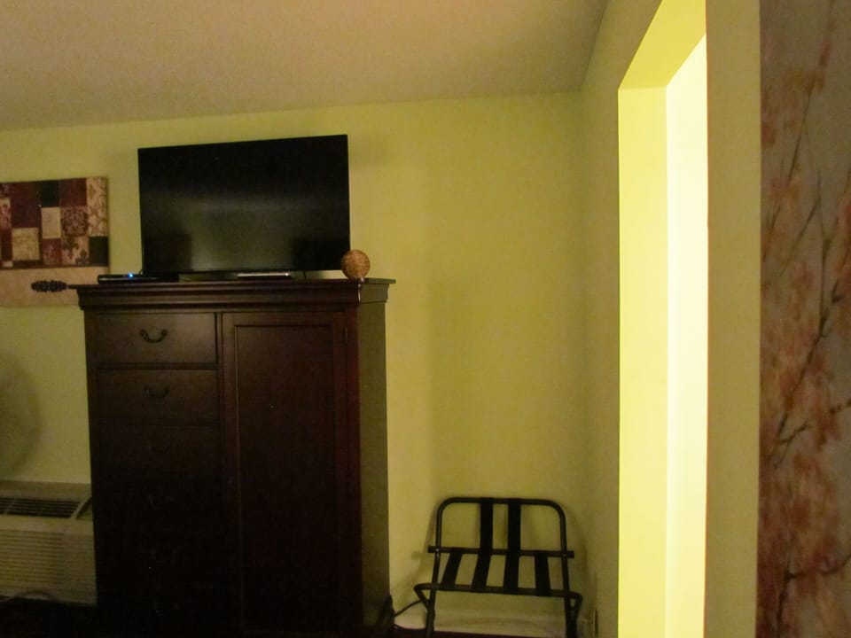 Master bedroom with TV with netflix access