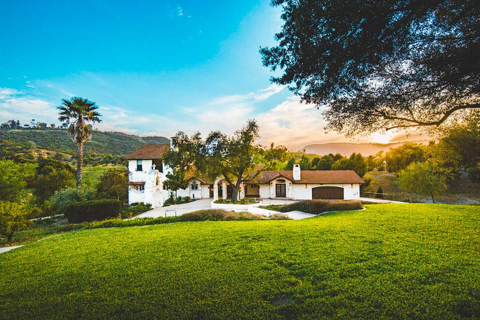 Not only is the backyard stunning, the front of the home yields jaw dropping views as well.