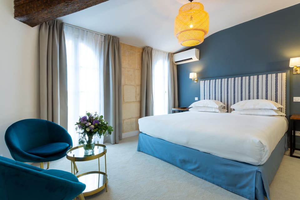 Junior Double Room | Egyptian cotton sheets, premium bedding, Select Comfort beds, minibar