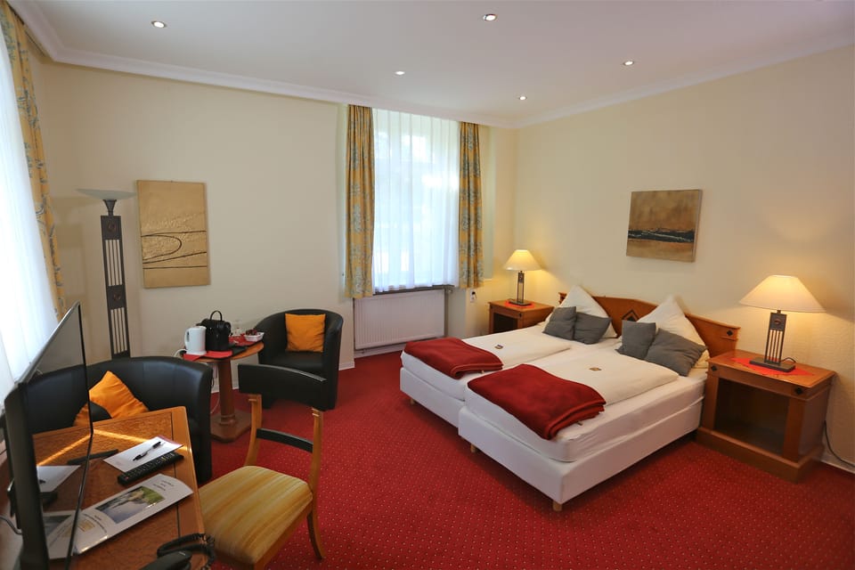 Standard Double Room | Hypo-allergenic bedding, in-room safe, individually decorated