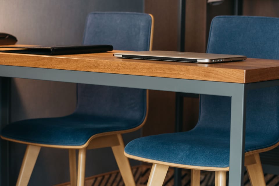 Premium bedding, desk, soundproofing, iron/ironing board