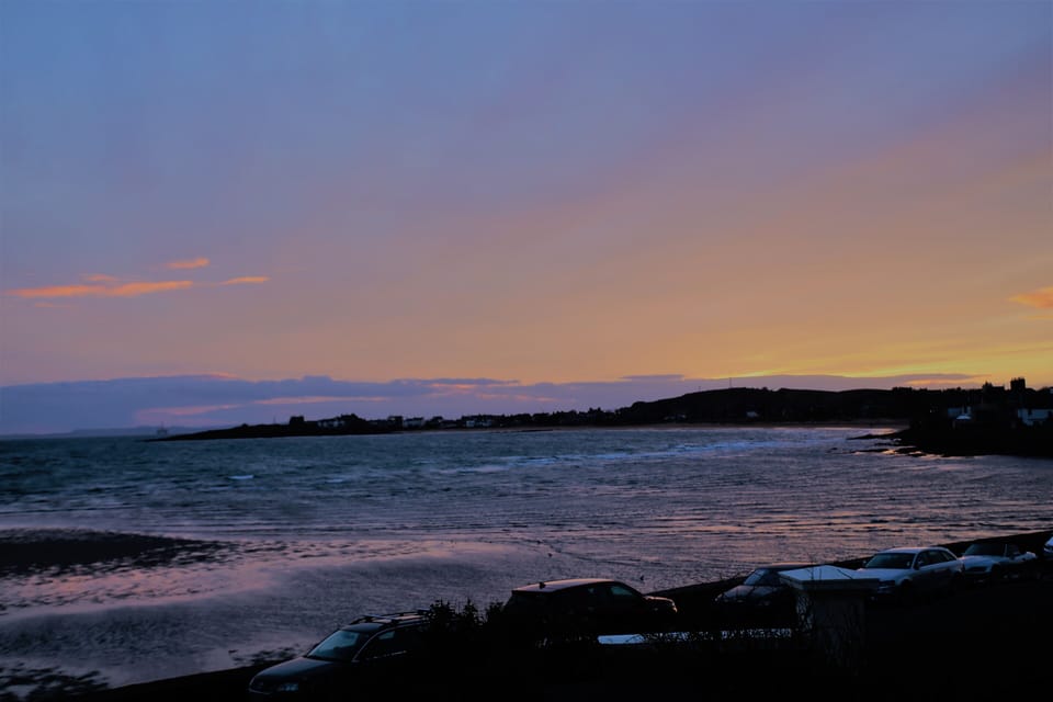 Winter sunset, the views are spectacular all year round.