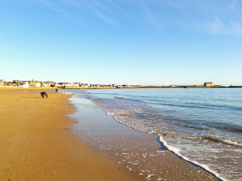 Step out your door  to...miles of golden sands and coastal walks 